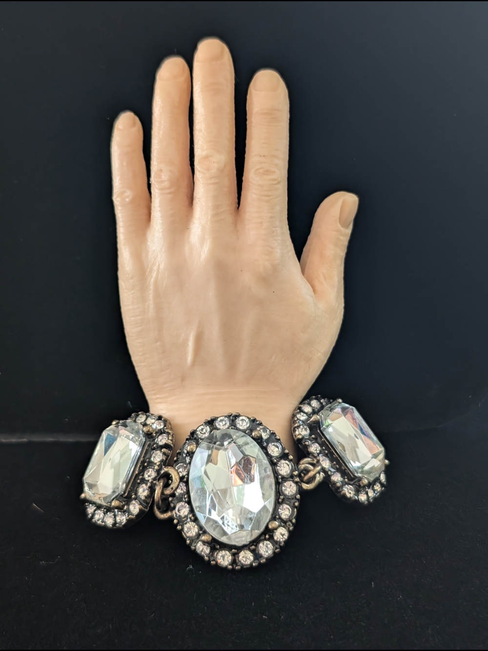 Baublebar Chrystal Rhinestone Statement Bracelet